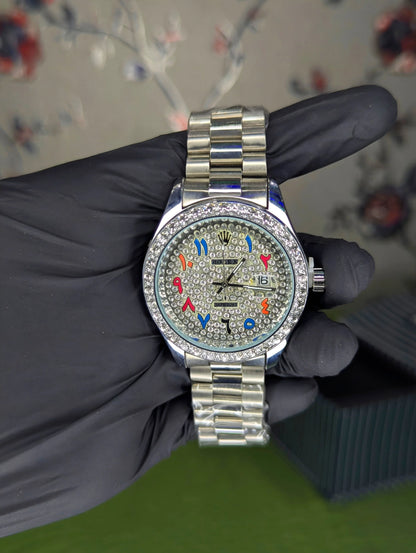 Arabic Diamond Watch