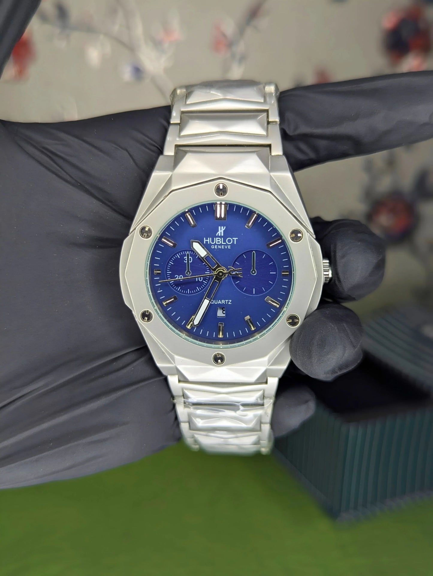 Hublot Blue Dial Watch