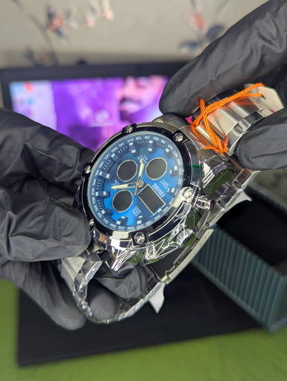 Skmei-1389 Blue Dial
