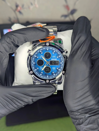 Skmei-1389 Blue Dial