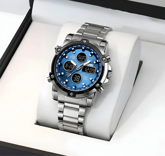 Skmei-1389 Blue Dial