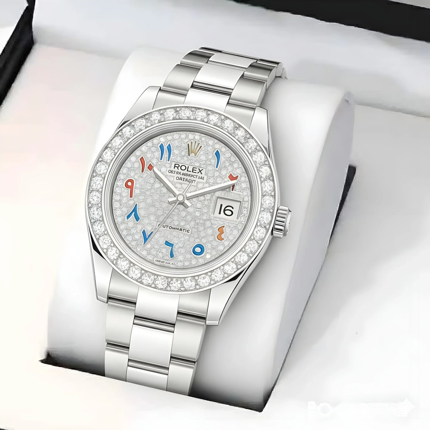 Arabic Diamond Watch