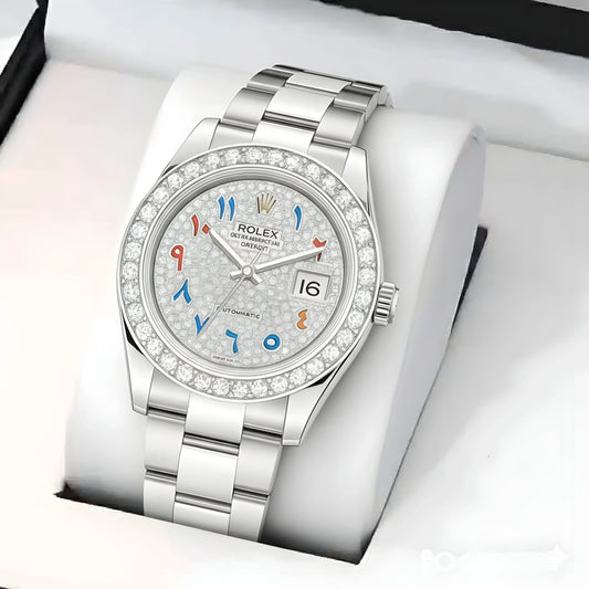 Arabic Diamond Watch